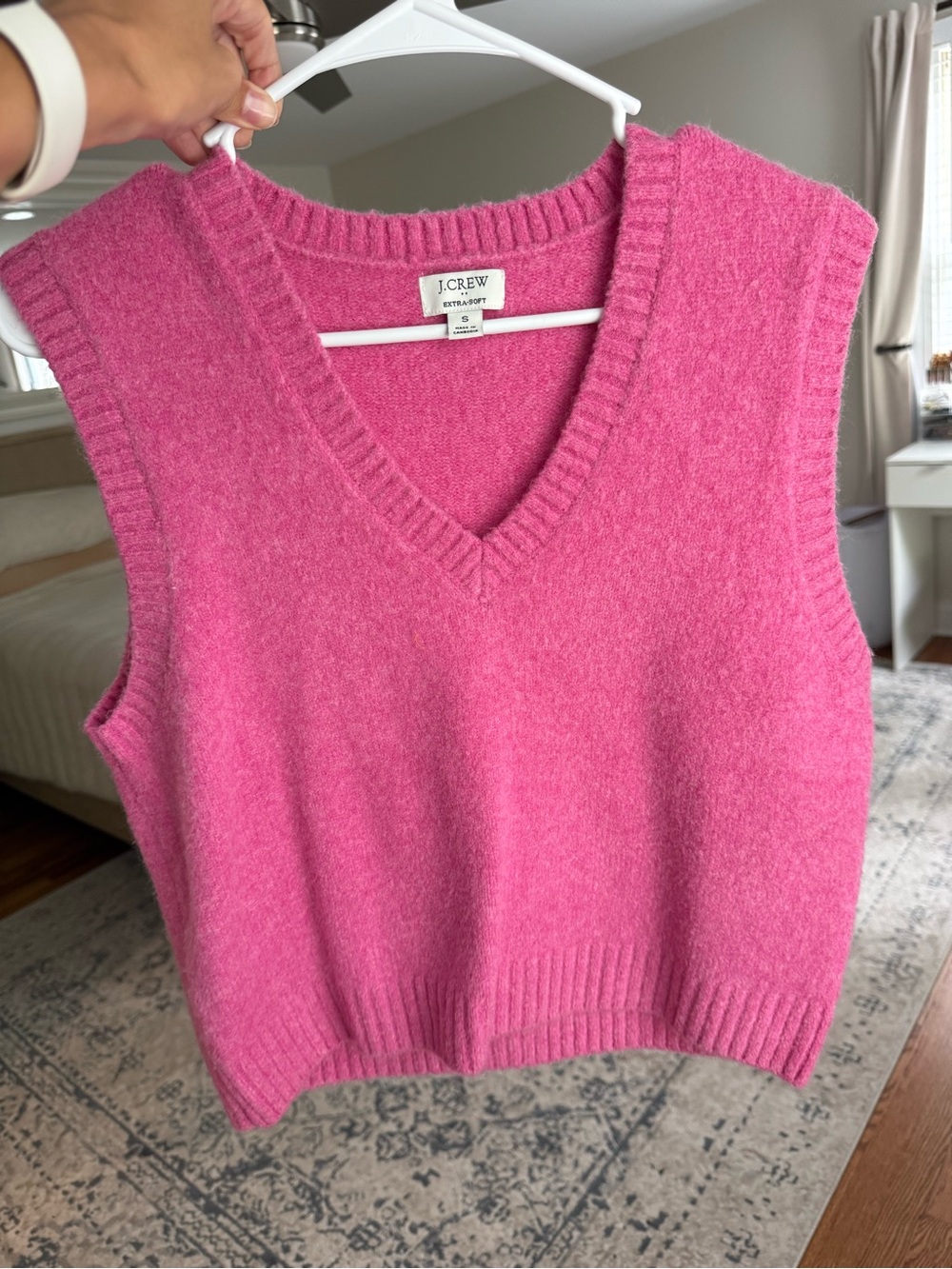 Cropped Sweater Vest